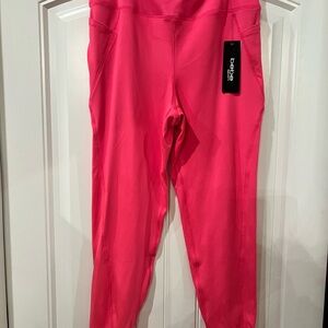 Bebe joggers hot pink nwt size medium relaxed fit